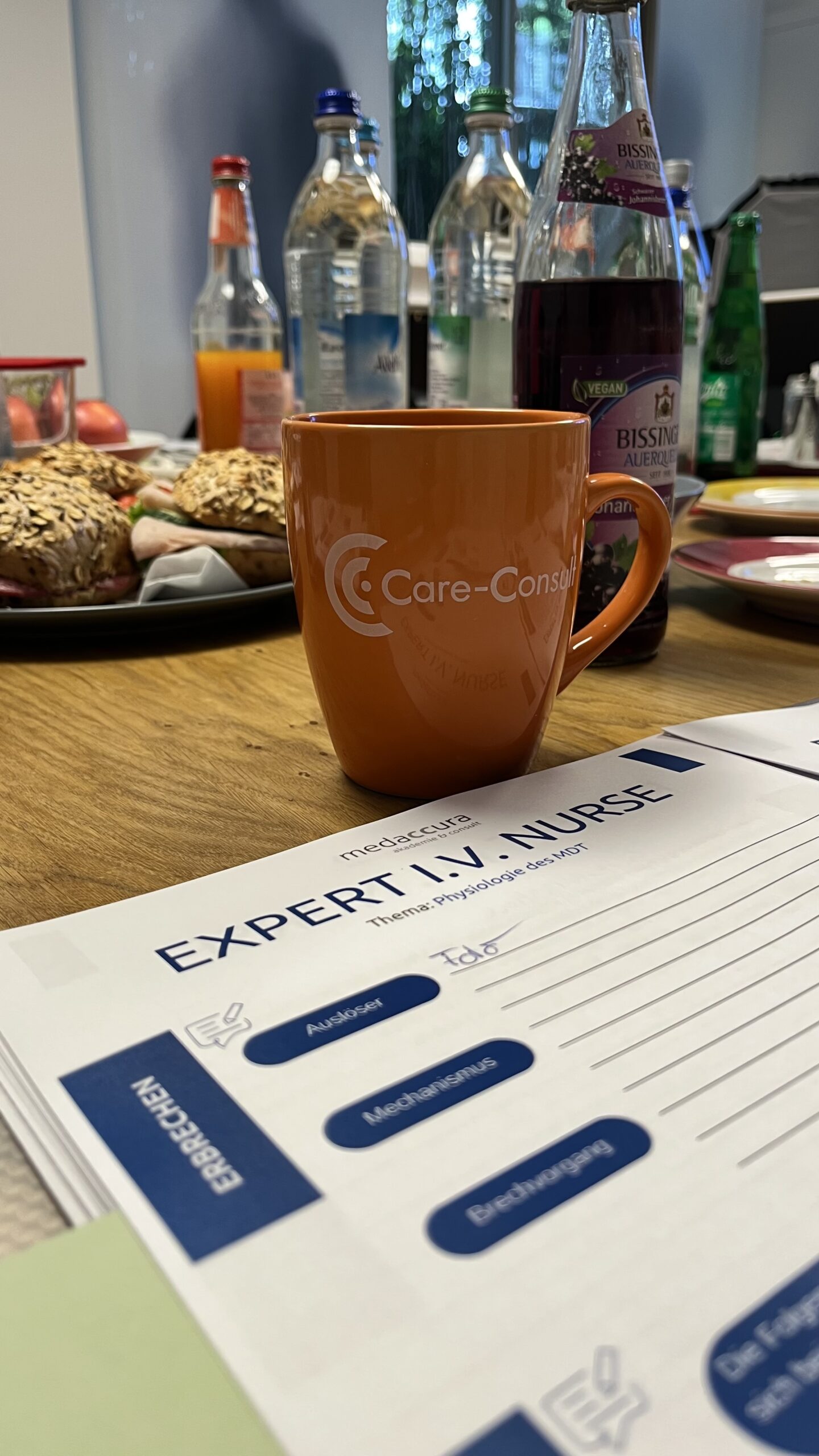 Einblick in die theoretischen Schulungsinhalte der Expert iV Nurse