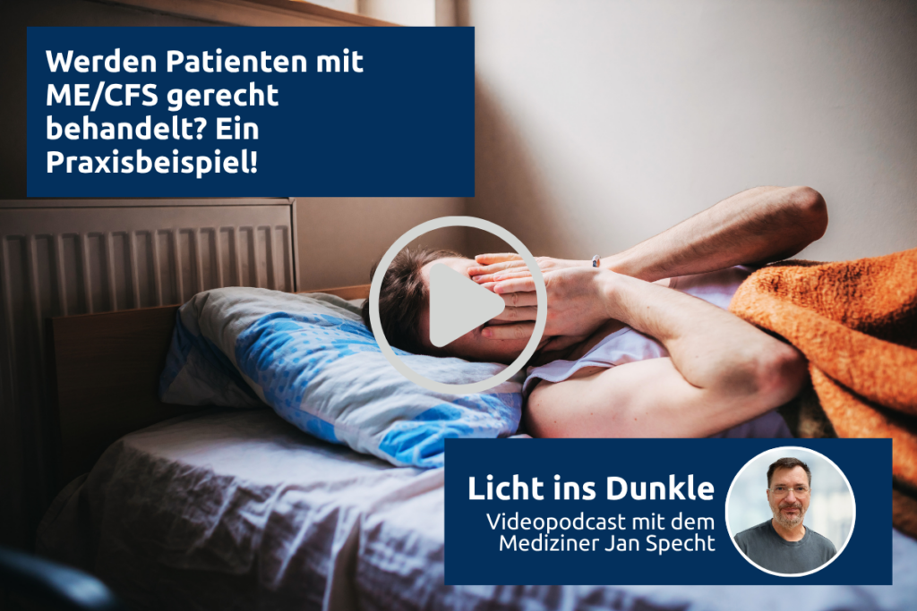 Thumbnail Videopodcast ME/CFS Praxisbeispiel Versorgungsstandard