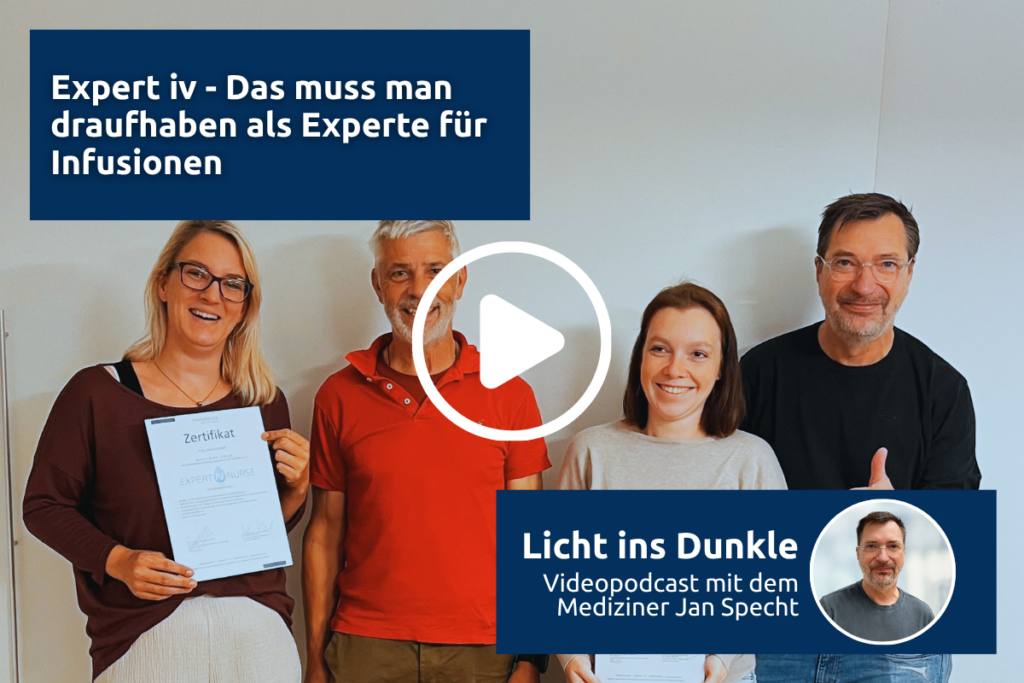 Videopodcast ansehen: Expert IV – Das muss man draufhaben als Experte für Infusionen